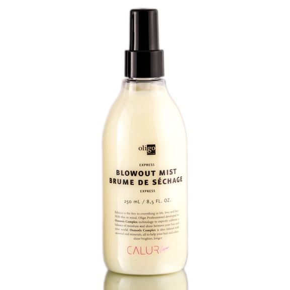 {8.5 oz} Oligo Pro Culura Express Blowout Mist w/ SLEEKSHOP Hair Rat Tail Steel Pin Comb for Scalp