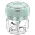 thumbnail image 1 of 8.5 oz Personal Mini Blender, 250W One-Touch Food Processor for Smoothies, Puree, Shakes, Compact Single-Serve Blender for Small Kitchen, Dorm, Office, Green, 250ml Capacity, 1 of 4