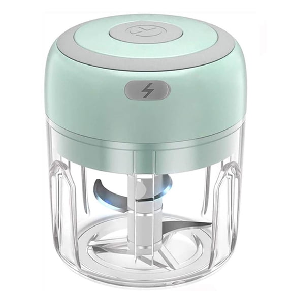 8.5 oz Personal Mini Blender, 250W One-Touch Food Processor for Smoothies, Puree, Shakes, Compact Single-Serve Blender for Small Kitchen, Dorm, Office, Green, 250ml Capacity
