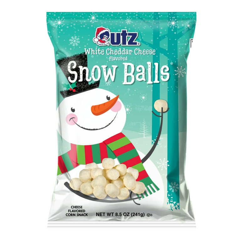 Utz White Cheddar Cheese Snow Balls, 8.5 oz Bag - Walmart.com