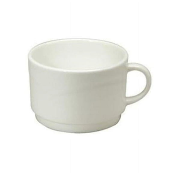 8.5 oz Vision Bone China Stackable Cups