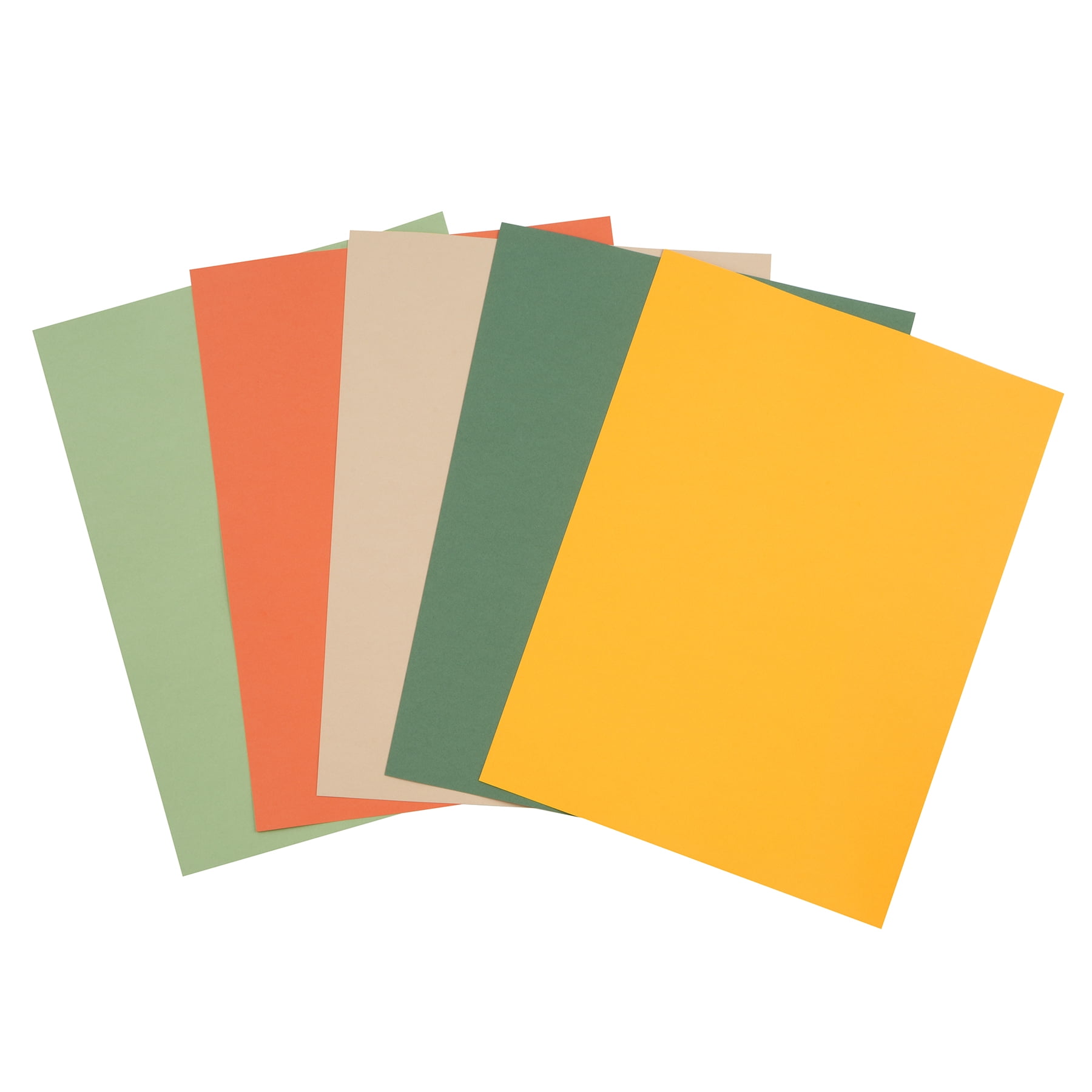 8.5" x 11" Apricot Crush Cardstock Paper Pack by Recollections - Acid and Lignin Free Paper for Scrapbooks - Arts & Crafts - 8 Pack