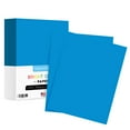 thumbnail image 1 of 8.5 x 11" Blue Color Paper Smooth, for School, Office & Home Supplies, Holiday Crafting, Arts & Crafts | Acid & Lignin Free | Regular 24lb Paper - 1 Ream of 500 Sheets, 1 of 6