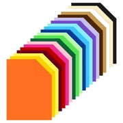 8.5 x 11 Colored Cardstock 60Sheets 80 lb 20 Colors Solid Core Card Stock Printer Paper For Card Making Paper Crafting Printer