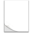 thumbnail image 1 of 8.5" x 11" - Full Sheet Labels, Blank White Matte Permanent Adhesive Sticker Labels for Laser/Ink Jet Printer 100 Sheets, 1 of 8