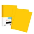 thumbnail image 1 of 8.5 x 11" Gold Color Paper Smooth, for School, Office & Home Supplies, Holiday Crafting, Arts & Crafts | Acid & Lignin Free | Regular 20lb Paper - 100 Sheets, 1 of 6