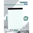 8.5 x 11 Graph Paper Pads 4x4 Ruled 2 Pack 30 Sheets Each - Walmart.com