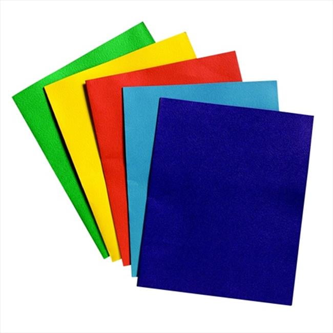 Small Folder - 2 Pockets, Red, Pack 25