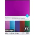 thumbnail image 1 of 8.5" x 11" Multicolor Foil Cardstock Paper by Recollections - Acid and Lignin Free Paper for Scrapbooks - Arts & Crafts - 25 Sheets, 1 of 2