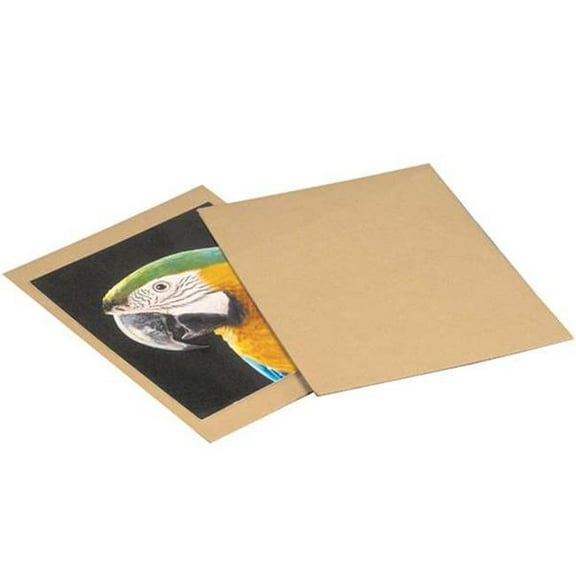 8.5 x 11 in. Kraft Extra Heavy Duty Chipboard Pads Case for 0.050 Point Fibreboard