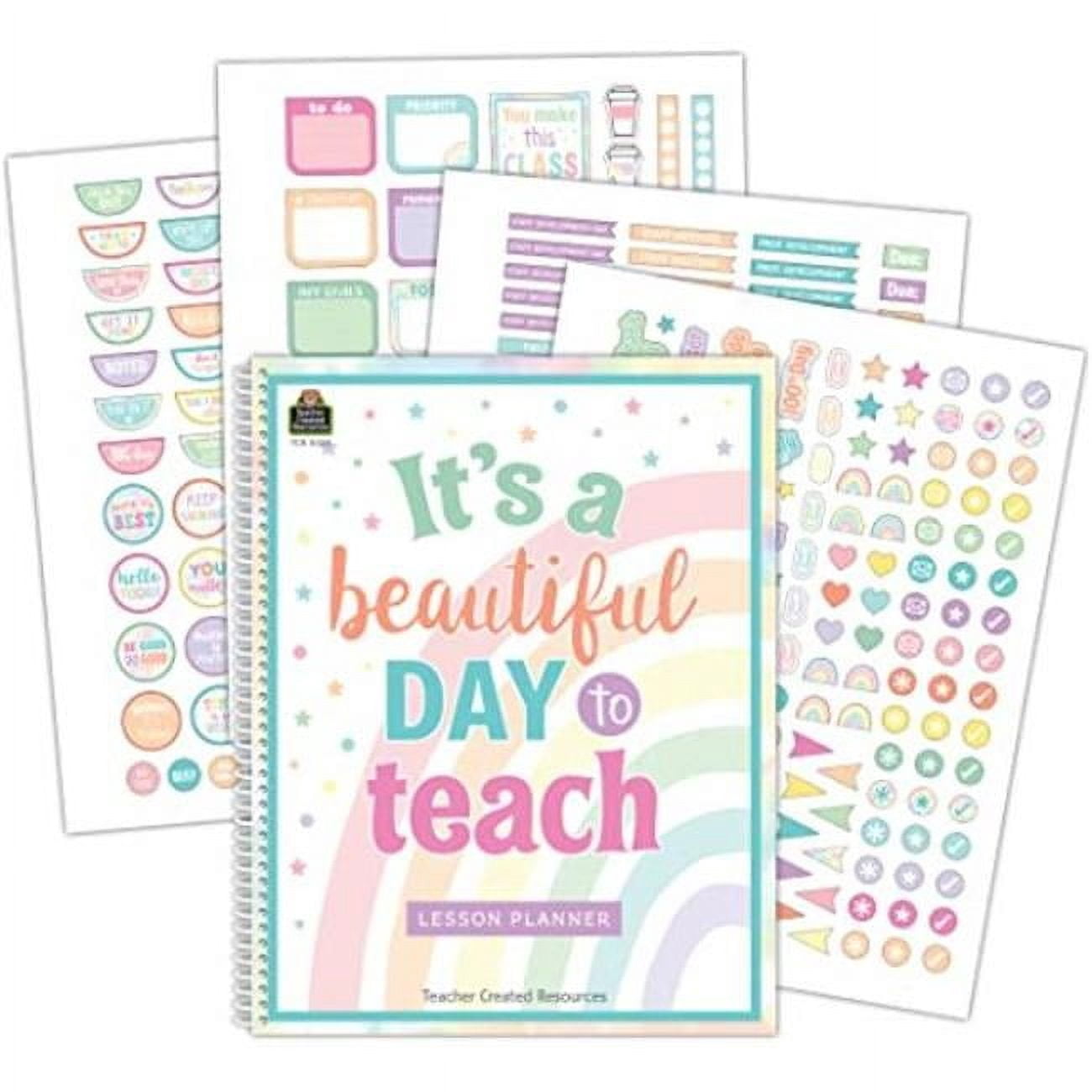 8.5 x 11 in. Pastel Pop Lesson Planner - Walmart.com