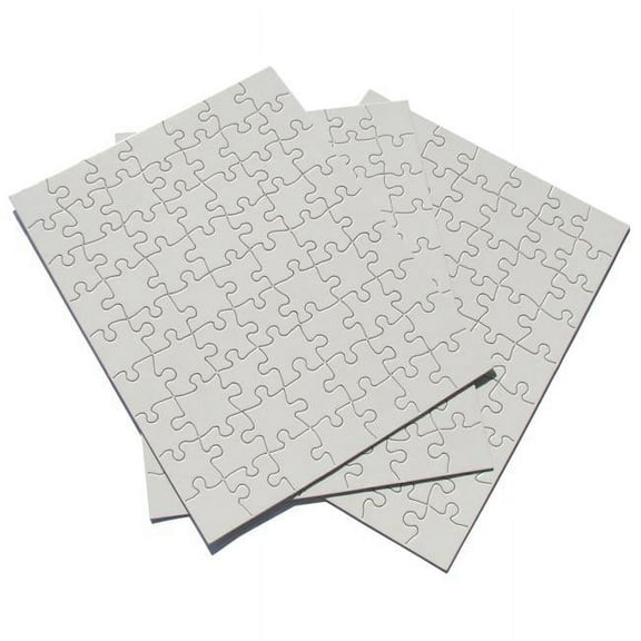 8.5 x 11 in. Puzzle-It Blank Puzzles - 63 Piece - 24 Per Pack