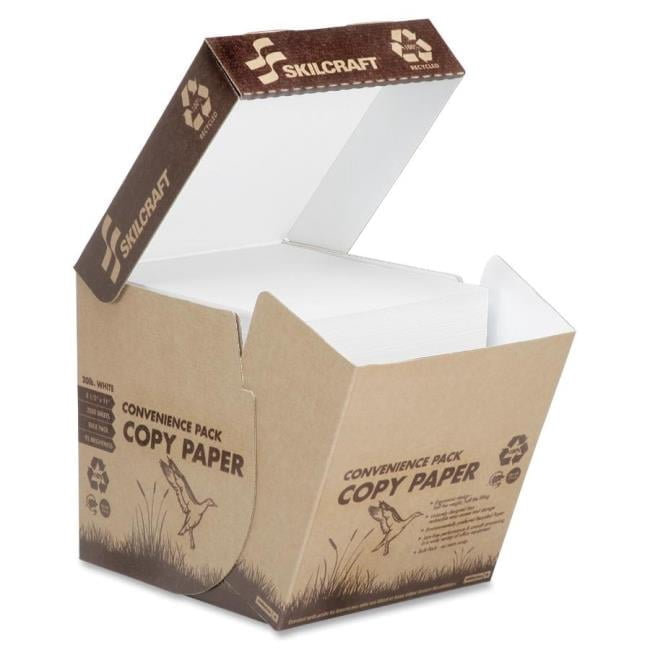 8.5 x 11 in. Reamless Recycled Copy Paper - Walmart.com