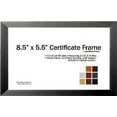 thumbnail image 1 of 8.5" x 5.5" Certificate Frame - Wood Frame - Holds any document measuring 8.5" x 5.5" inches, 1 of 4