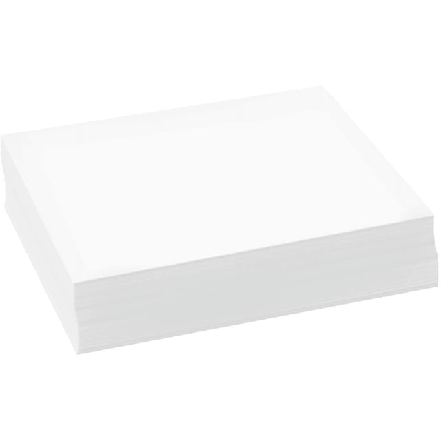 8.5 x 5.5 Inches Half Letter Size White Paper 20lb 500 Sheets