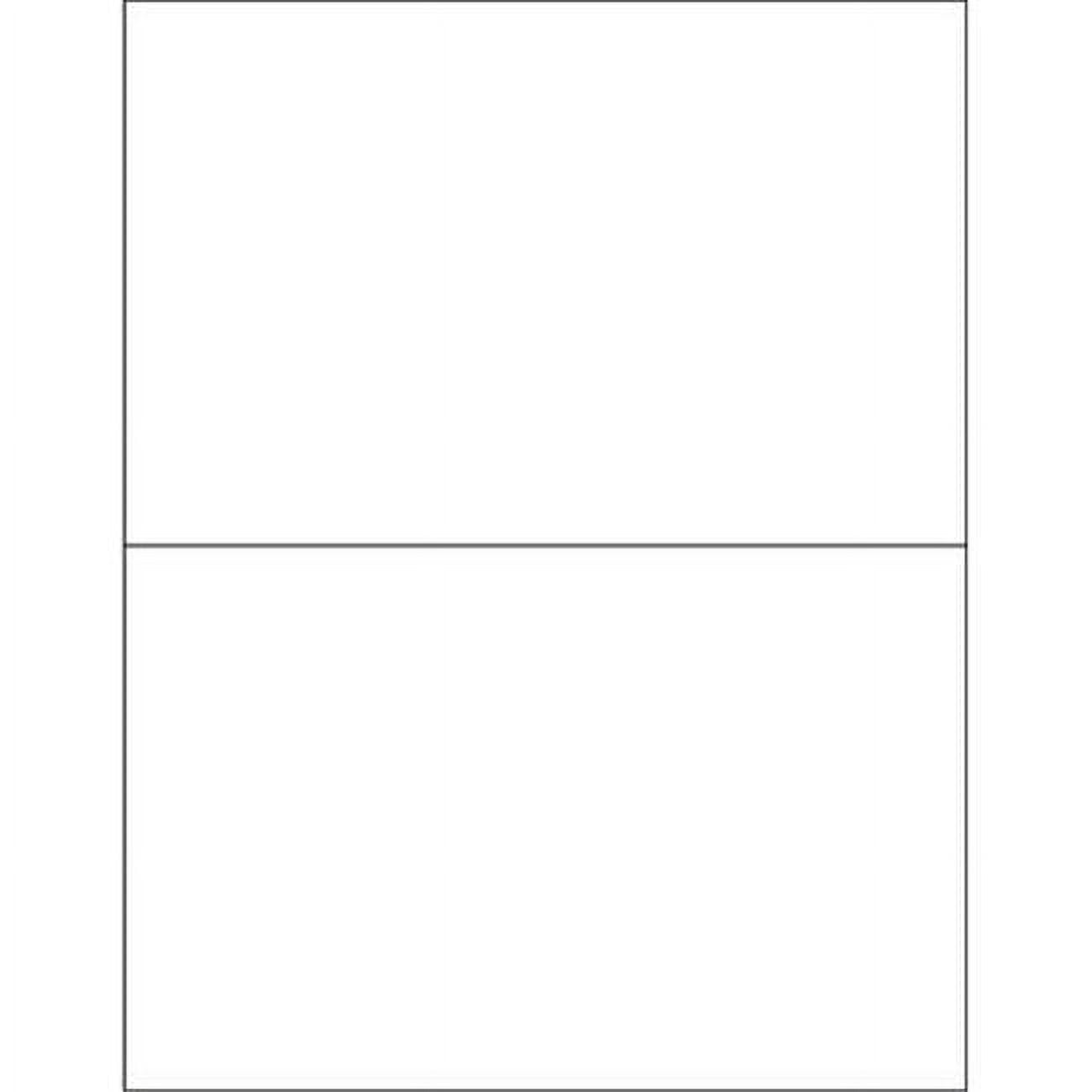 8.5 x 5.5 in. Weather-Resistant Laser Labels - Pack of 200 - Walmart.com