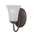 thumbnail image 1 of 8.5 x 5 in. Logan One Light Wall Sconce, Oil Rubbed Bronze, 1 of 1