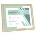 8.5"x11" Natural Woodgrain Certificate of Achievement Photo Frame.