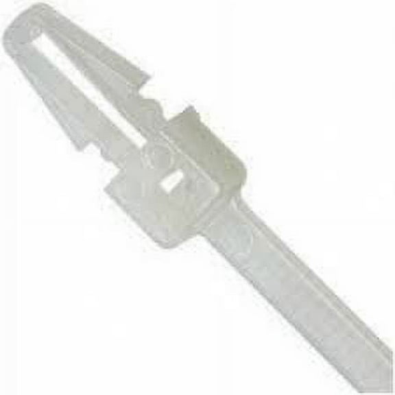 8" 50lb Natural Push Mount Cable Ties 100/Bag Part # PM8-50-9C-NW