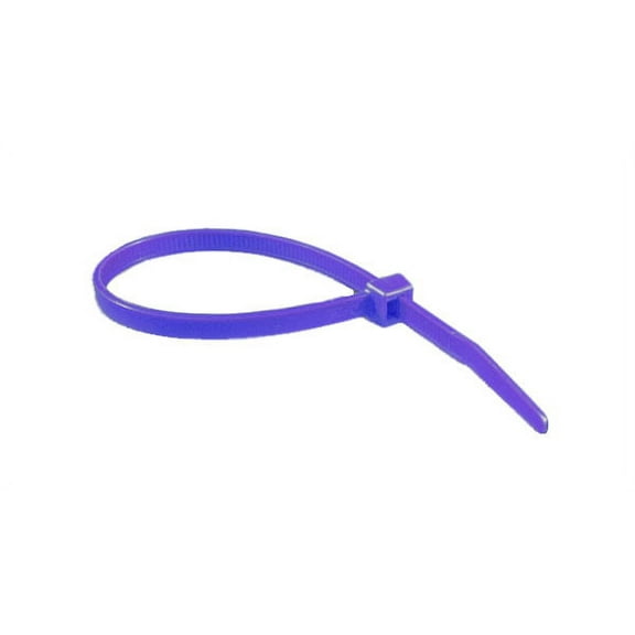 8" 50lb Purple Cable Ties 100/bag Part # C8-50-Purple