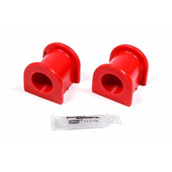 8.5135R Hyper-Flex Sway Bar Bushing Front 29 mm Bar Steel Polyurethane - Zinc Oxide & Red