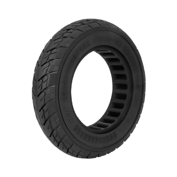 8.5Inch 8.5x2 -Road Solid Tire for 9 9+ ZERO 9 Scooter Wear- Puncture-Proof Tire Parts Black