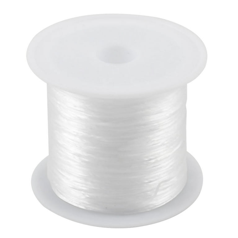 1Roll Crystal Wire Clear Fish Thread String Line Beading Cord Non-stretch  for Jewelry Making Bracelets