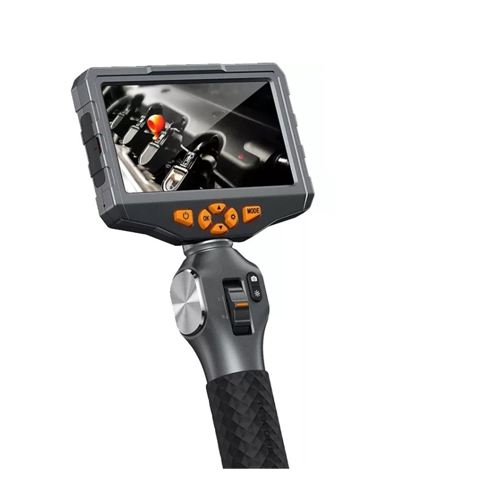 8.5MM Articulating Borescope, 5 Inches IPS 180 Degree Steering Endoscope Video Inspection Camera For Aircraft Mechanics ,Stunning Clarity