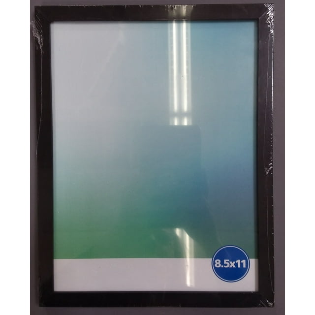 8.5X11 DOCUMENT FRAME BLACK