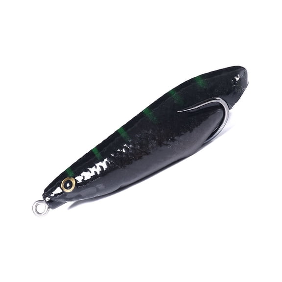 8.5cm 12.7g Topwater Frog Lure Snakehead Swimbait with Hook Soft Crankbait Saltwater