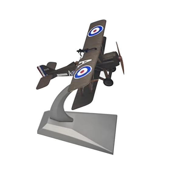 8.5cm Diecast Alloy 1/72 Scale WWI British SE.5A Fighter Aircraft Model Toy Gift TAPDRA Spare Part
