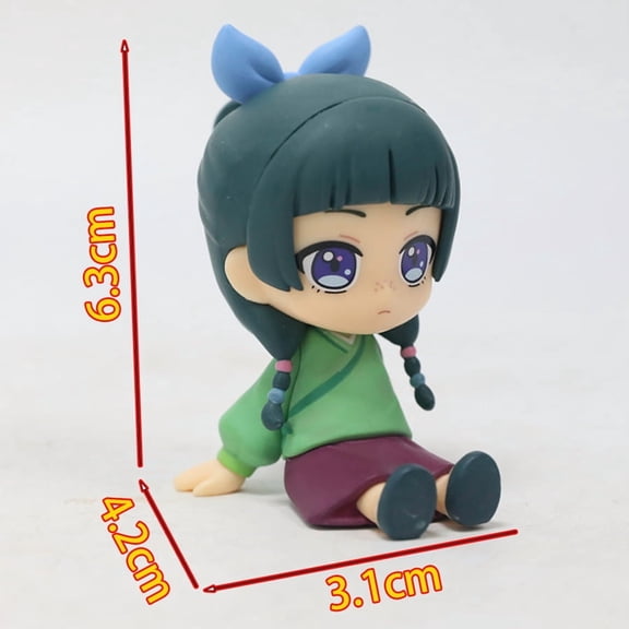 8.5cm Kusuriya no Hitorigoto Anime Figure Look Up Maomao Action Figure Q Version Jinshi Figurine PVC Collection Model Doll Toys
