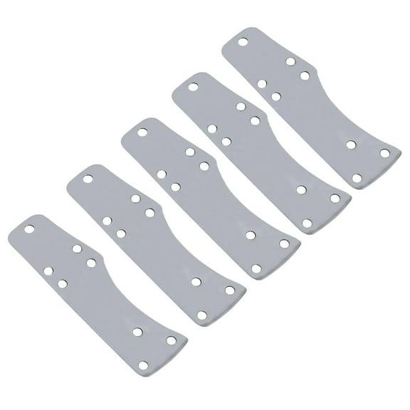 85cm Lamellar Plates | 20 Gauge Mild Steel with Natural Finish [Pack of 100] Viking and Medieval Handmade Plate Armor | Craft Scale Armor