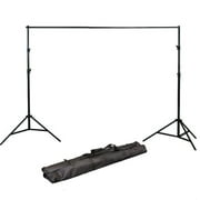 8.5ft x 10ft Photography Studio Backdrop Photo Video Support System 2 Background Stands 4 Adjustable Cross Bars Carrying Case Kit H804