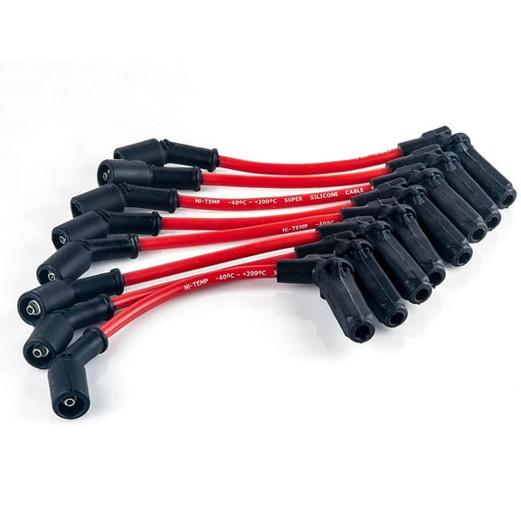 8.5mm Performance Spark Plug Ignition Wires Compatible with Chevy/GMC 1999-2006 LS1 VORTEC 4.8L 5.3L 6.0L