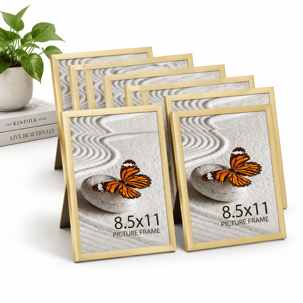 8.5x11 Document Certificate Frames For Wall And Tabletop Display 8.5 By ...