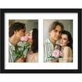 thumbnail image 1 of 8.5x11 Double 5x7 Picture Frame Double Picture Frame Displays Two 5x7 inch Photos Available Horizontal Wall Mounting Display and Vertical Black, 1 of 7