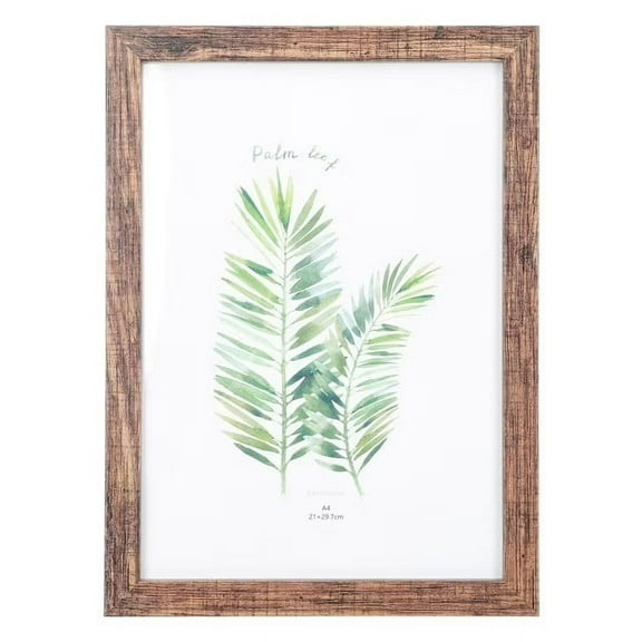 8.5x11 Picture Frame, Display Pictures 8.5x11 Without Mat, Wall Hanging Photo Frame, Wooden, 1 Pack