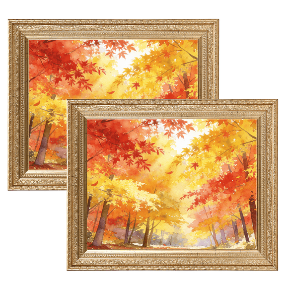 8.5x11 Picture Frames for Home Decor, Wall Hanging and Desktop (2 Pack)