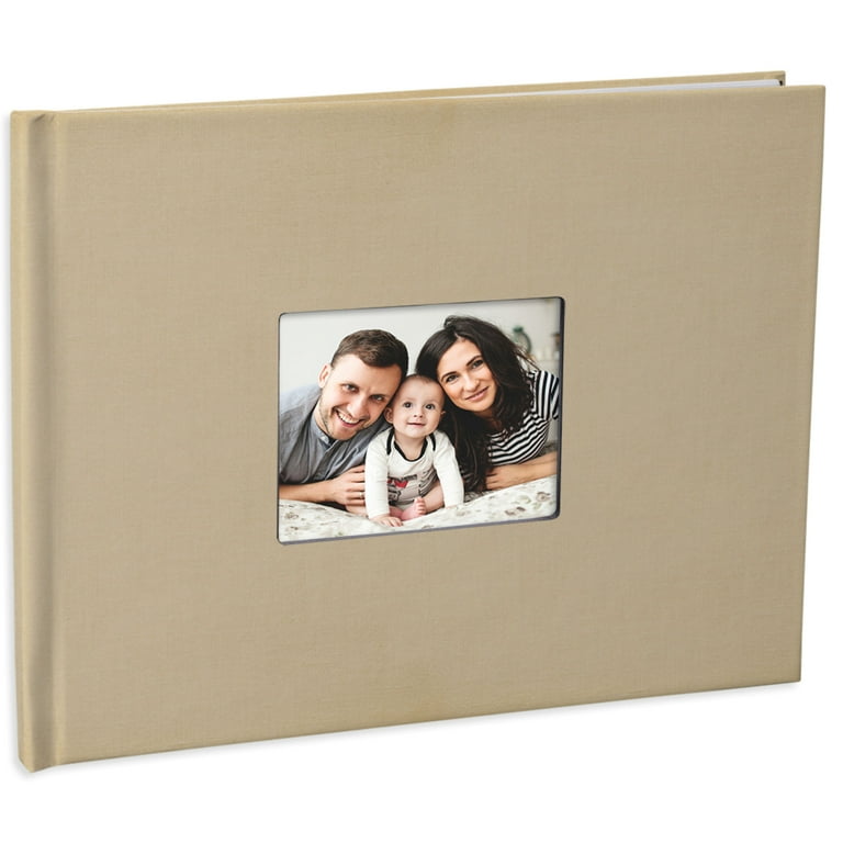 DSC 8.5x11 Same Day Taupe Linen Cover Double-Sided Photo Book