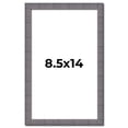 thumbnail image 1 of 8.5x14 Frame Blue Kingsley Pewter Solid Wood Picture Frame Width 0.75 Inches |Interior Depth 0.5, 1 of 8