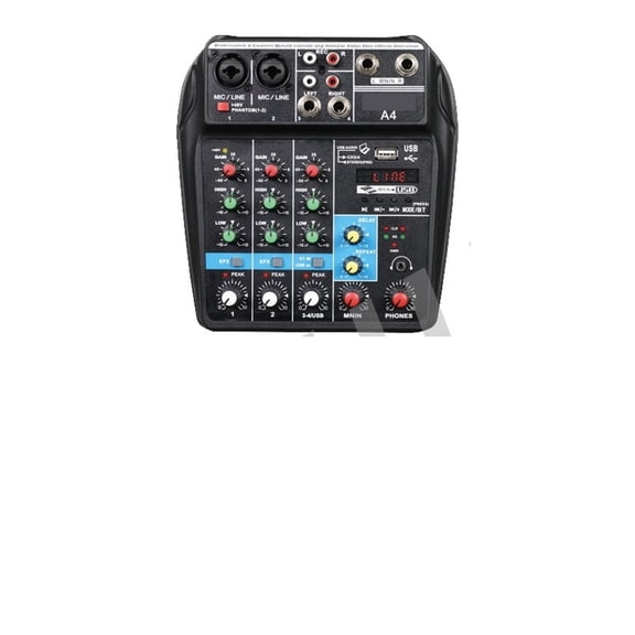 8 6 4 Channel Professional Portable Mixer Sound Mixing Console Computer Input 48v Power Number Live Broadcast A4 A6 A8 New ,Easy to Use