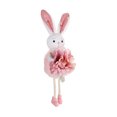 thumbnail image 1 of 8.6 Inch Easter Bunny Figurines - Pastel Color Plush Bunny Hanging Ornaments for Easter Decoration, Spring Tea Party, Baby Shower Supplies and Holiday Home Tabletop Centerpieces, 1 of 6