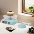 thumbnail image 1 of 8.66*8.27*3.94 Modern Adjustable Speed Tabletop Green Mini Electric Pottery Wheel Machine for School Teaching, 1 of 20