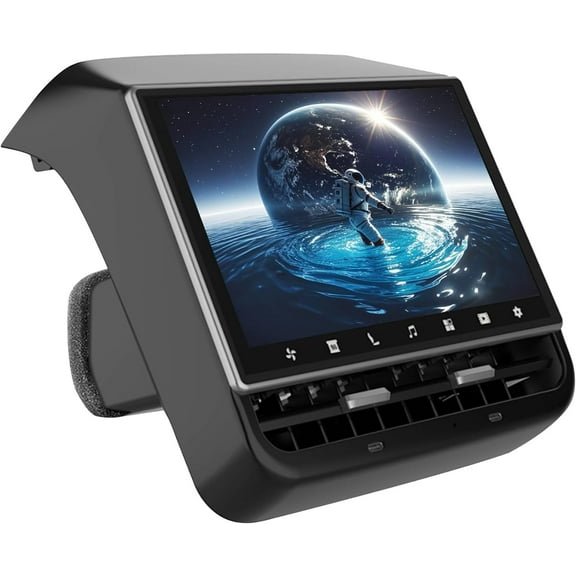 8.66" Rear Entertainment Touch Screen Compatible with Tesla Model 3 2019-2023/Model Y 2019-2024, Android 13 with Wireless CarPlay&Android Auto|5G WiFi| Seat Adjustment/Heating| Rear AC Control