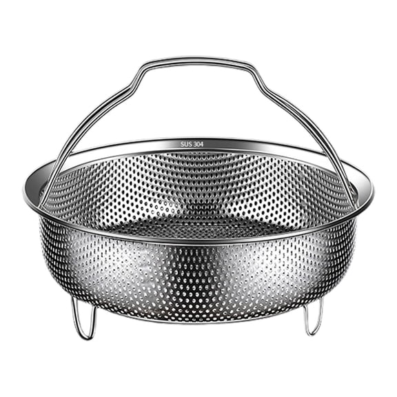 8.661inch Stainless Steel Vegetable Steamer Basket,Mesh Strainer and Vegetable Steamer Basket for Pot,Steaming Rack with Handle,Mesh Steaming Basket Holder for Home Kitchen Cooking