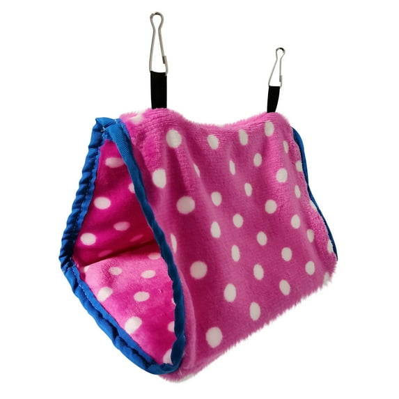 8.66x5.4x7.1 inch Medium Winter Warm Hanging Cave House for Parakeets and Lovebirds