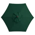thumbnail image 1 of 8.6ft Commercial Patio Umbrella with Replaceable Canopy, 6-Rib Outdoor Umbrella for Sun & Rain Protection in 5 Colors (Black/Beige/Khaki/Green/Red), for Garden Pool Deck Backyard, 1 of 6