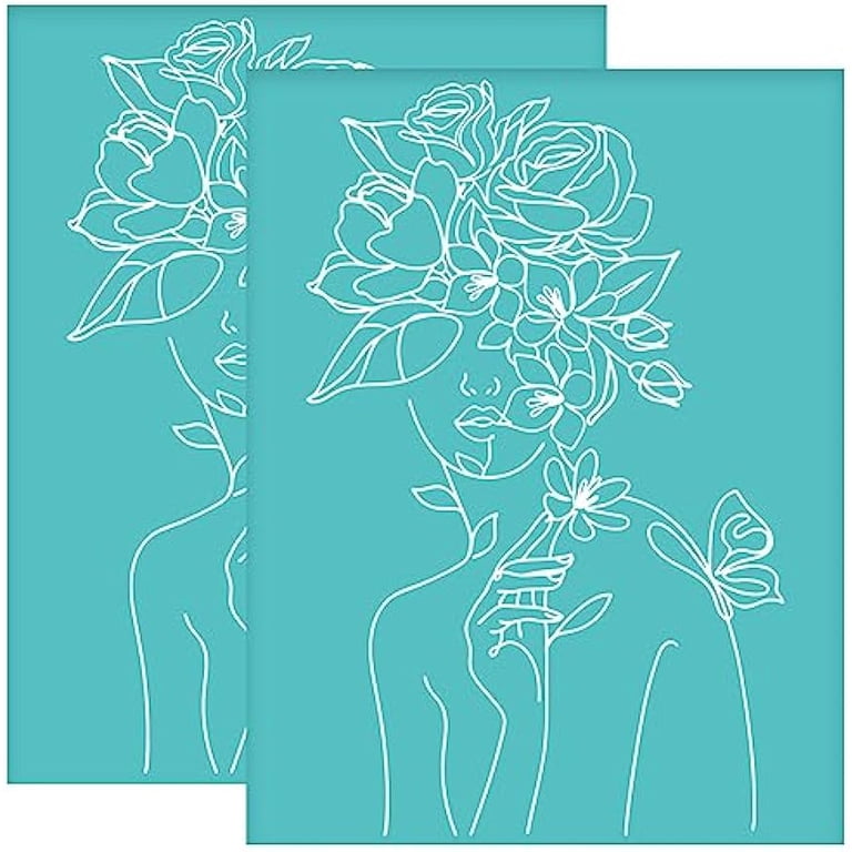 Silk Screen Printing Stencil Adhesive Mesh – Transfer For DIY Wood, Fabric, Glass