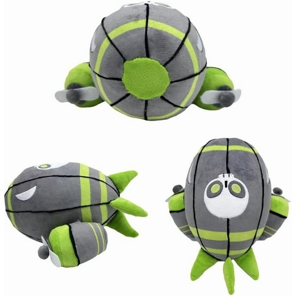 8.7" Bloons TD6 Plush, BTD6 Steamboat Boss Plush,Steamboat Boss Plush Pillows ,Spaceship With A Skull Plush,Gift For Boys And Kids